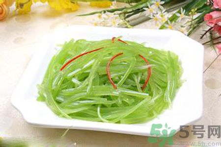 月經(jīng)期間可以吃萵筍嗎？萵筍月經(jīng)期間可以吃嗎？