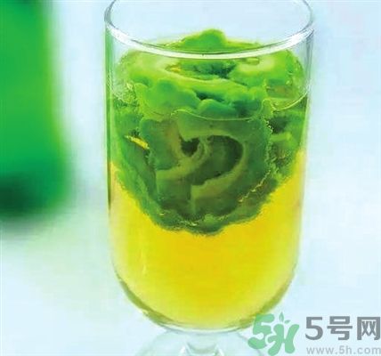 新鮮的苦瓜片能泡水喝嗎？新鮮苦瓜片泡水喝好嗎？