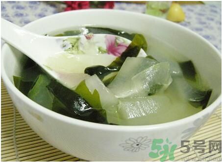 冬瓜和海帶一起吃能降火嗎？冬瓜能和海帶一起吃嗎？