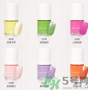 悅詩風吟生機指甲油怎么樣？悅詩風吟生機指甲油有哪些顏色？
