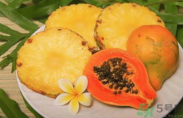木瓜可以和菠蘿一起吃嗎？木瓜和菠蘿一起吃有什么影響？