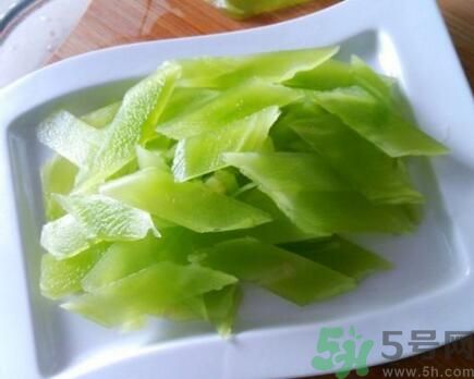萵筍可以和黃瓜一起炒嗎？萵筍和黃瓜一起吃好嗎？