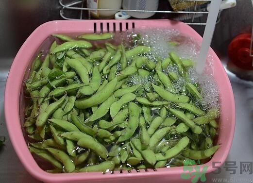 毛豆的毛要洗掉嗎？毛豆怎么洗？
