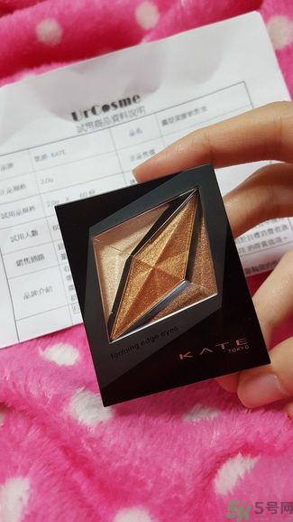 凱婷KATE擴(kuò)型深邃眼影盒怎么樣？好用嗎？