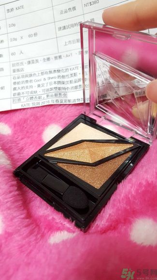 凱婷KATE擴(kuò)型深邃眼影盒怎么樣？好用嗎？