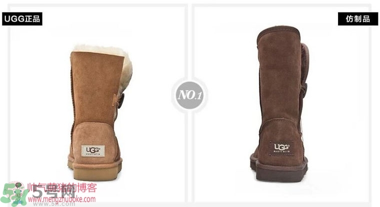 ugg是什么牌子？ugg雪地靴真假辨別圖對比
