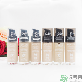 revlon露華濃粉底液怎么樣？露華濃粉底液色號選擇與試色