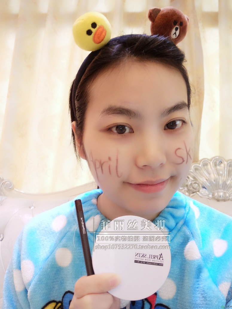 april skin愛普麗氣墊怎么樣？april skin魔法雪白氣墊好用嗎？