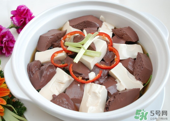 豬血不能與什么一起吃？豬血不能和什么同食？