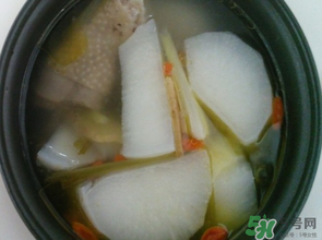 雞肉可以和白蘿卜一起燉湯嗎？雞肉和白蘿卜能一起吃嗎？