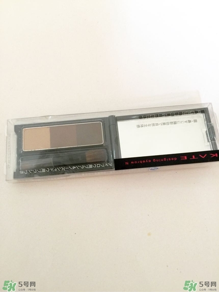 kate三色眉粉怎么用？kate三色眉粉使用方法