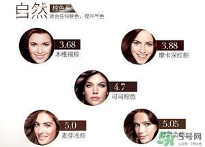 施華蔻染發(fā)劑哪個顏色好看？施華蔻染發(fā)劑色號圖