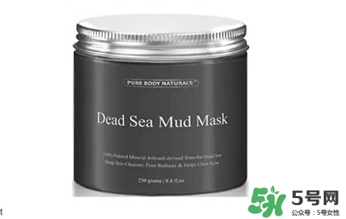 pure body naturals死海泥面膜怎么用？