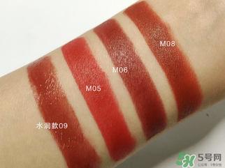 the saem得鮮m08是什么顏色？得鮮m08試色