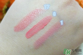 圣羅蘭ysl52和17哪個好看？ysl17和52試色比拼