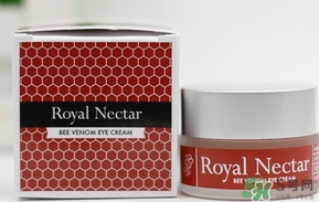 royal nectar皇家花蜜蜂毒眼霜怎么用？