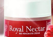 royal nectar皇家花蜜蜂毒眼霜怎么用？