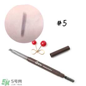 Unny眉筆怎么樣？Unny眉筆試色色號(hào)