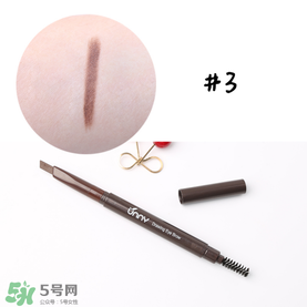 Unny眉筆怎么樣？Unny眉筆試色色號(hào)