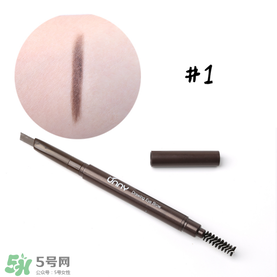 Unny眉筆怎么樣？Unny眉筆試色色號(hào)