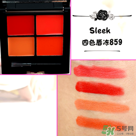 sleek唇釉怎么樣？sleek唇凍怎么樣？