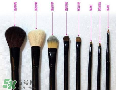 化妝刷有哪些？不同化妝刷怎么用？