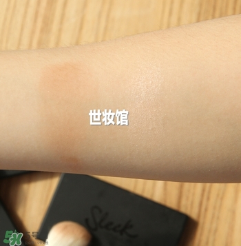 sleek修容粉怎么用？sleek修容粉使用方法