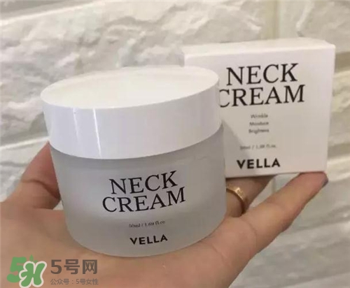 vella頸霜有效嗎？vella頸霜有用嗎？
