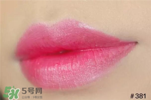 蘭蔻菁純唇膏381多少錢？蘭蔻口紅381專柜價(jià)格