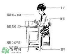 正確的坐姿是怎樣的？正確的寫(xiě)字坐姿