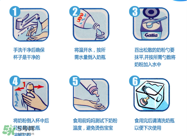 gallia佳利雅奶粉怎么沖？gallia佳利雅奶粉沖調(diào)方法？
