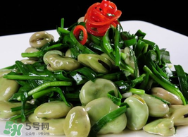 蠶豆和韭菜能一起吃嗎？韭菜炒蠶豆的做法