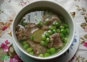 豌豆和排骨能一起燉嗎？豌豆和排骨能一起吃嗎？