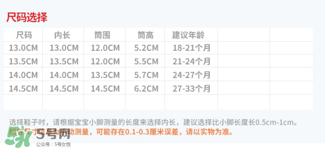 mikihouse涼鞋尺碼對照表 mikihouse涼鞋尺碼怎么選？