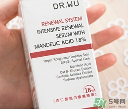 dr.wu達(dá)爾膚杏仁酸18怎么用？dr.wu杏仁酸18使用方法