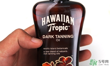 hawaiian tropic夏威夷美黑油黑鬼油怎么用？