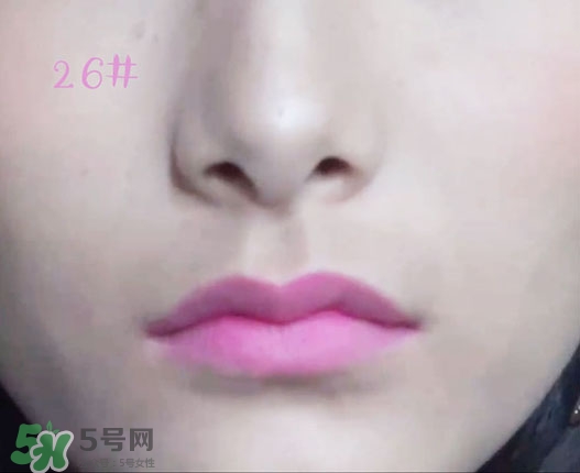 miss rose口紅怎么樣？miss rose口紅色號(hào)試色