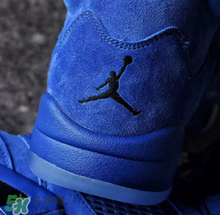 air jordan5麂皮皇家藍(lán)正品多少錢？喬丹5代藍(lán)麂皮專柜價(jià)格