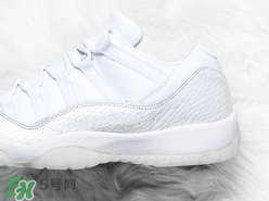 air jordan 11 low小白鞋正品多少錢？喬丹11代專柜價格