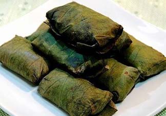 荷葉粽子怎么做？荷葉粽子的做法