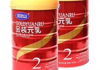 完達(dá)山金裝元乳奶粉2段怎么樣_怎么沖？