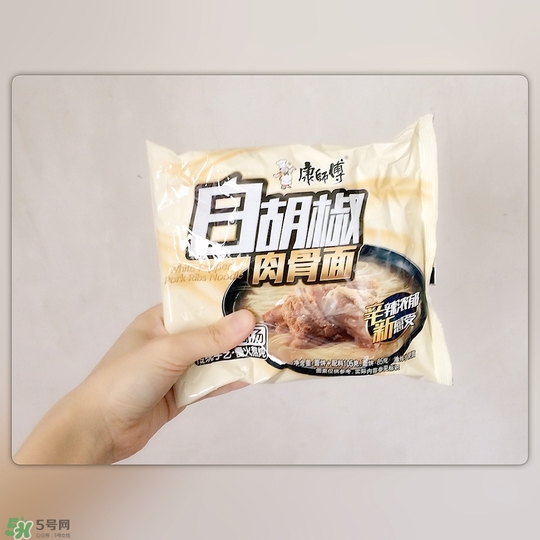 康師傅白胡椒肉骨面好吃嗎？康師傅白胡椒方便面味道怎樣