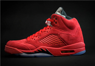 air jordan 5 red suede多少錢？喬丹5代紅色麂皮專柜價(jià)格