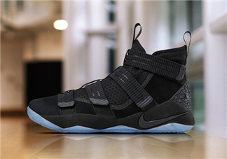 nike lebron soldier11黑冰配色多少錢？耐克士兵11黑冰專柜價格