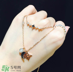 施華洛世奇星月項(xiàng)鏈多少錢？施華洛世奇星月雙鏈專柜價(jià)格