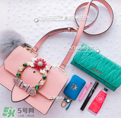 miumiu miulady尺寸多大？miulady寶石包尺寸介紹