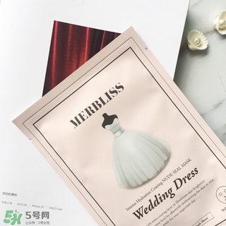 merbliss婚紗面膜怎么用？merbliss婚紗面膜要洗嗎？
