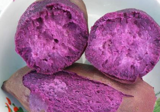 紫薯粥為什么是藍色的？紫薯長芽了能吃嗎