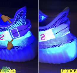 adidas yeezy 350 v2 boost zebra白斑馬真假怎么分辨？
