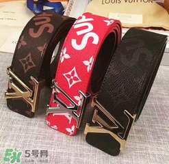 supreme與lv聯(lián)名皮帶多少錢？supreme lv聯(lián)名腰帶專柜價格
